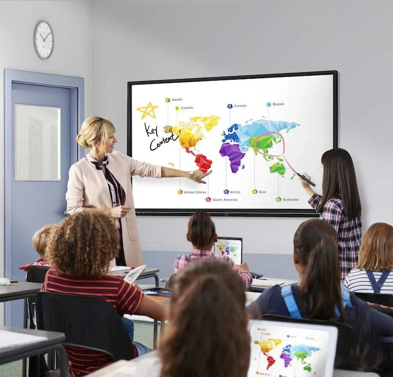 Interactive Flat Panel Display for Education